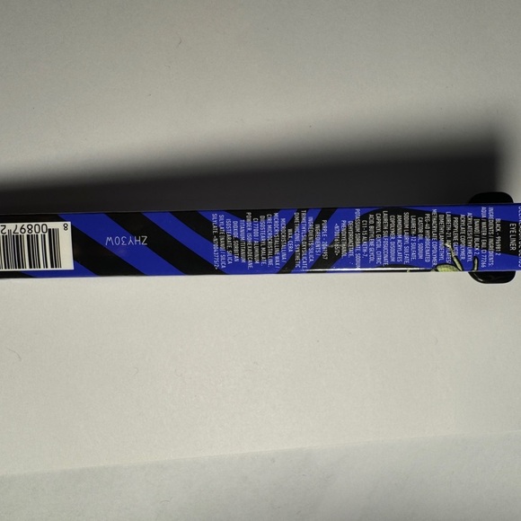 NYX Pinstripe Duo Liner Purple Chrome & Black Beetlejuice Liquid Eyeliner Makeup - Picture 9 of 9